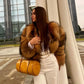 Manteau Femme Fourrure Luxe