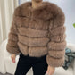 Manteau Court Femme Fourrure