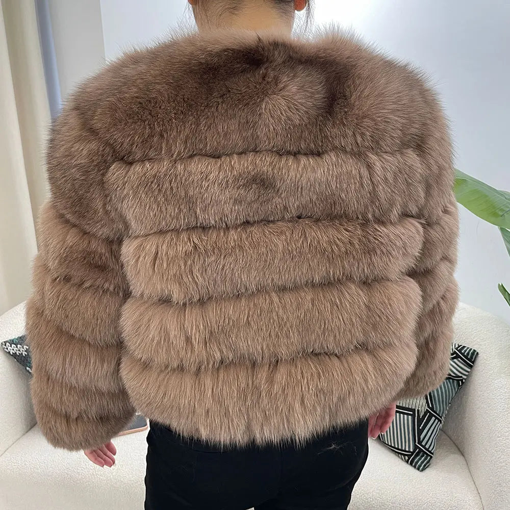 Manteau Court Femme Fourrure